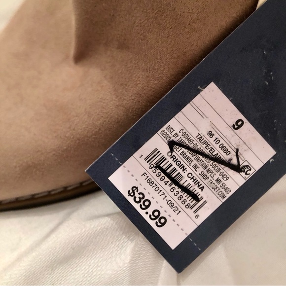 NWT Universal Thread Mid-Calf Taupe “Elaine” Boot - Picture 7 of 11